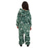 Snuggs Kids Blanket Onesie Green Christmas Tree